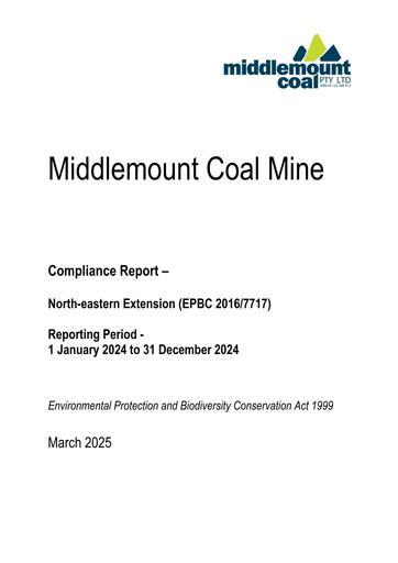 EPBC 2016 7717  NE Ext Offset Compliance Report 2025