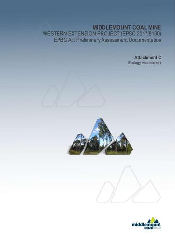 Ecology Assessment for Western Extension Project March 2019
