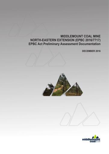 North eastern Extension Preliminary Documentation December 2016