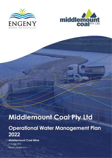 Operational Water Management Plan Engeny 2022b